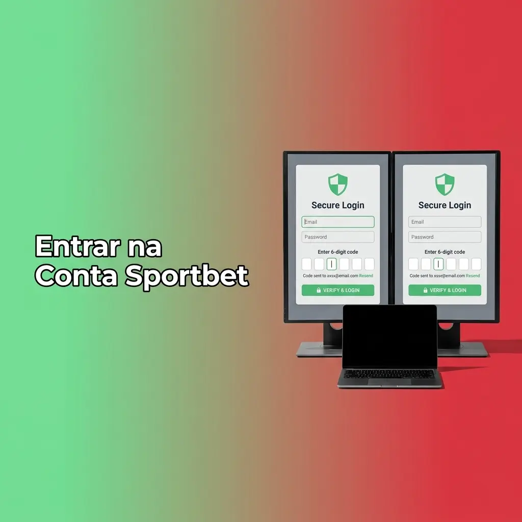 Tela de login da Sportbet com campos de e-mail e senha para acessar conta e realizar apostas