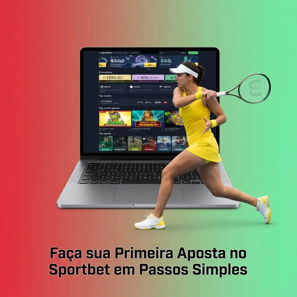 Passo a passo para fazer a primeira aposta no Sportbet: cadastro, depósito via PIX e confirmação do palpite
