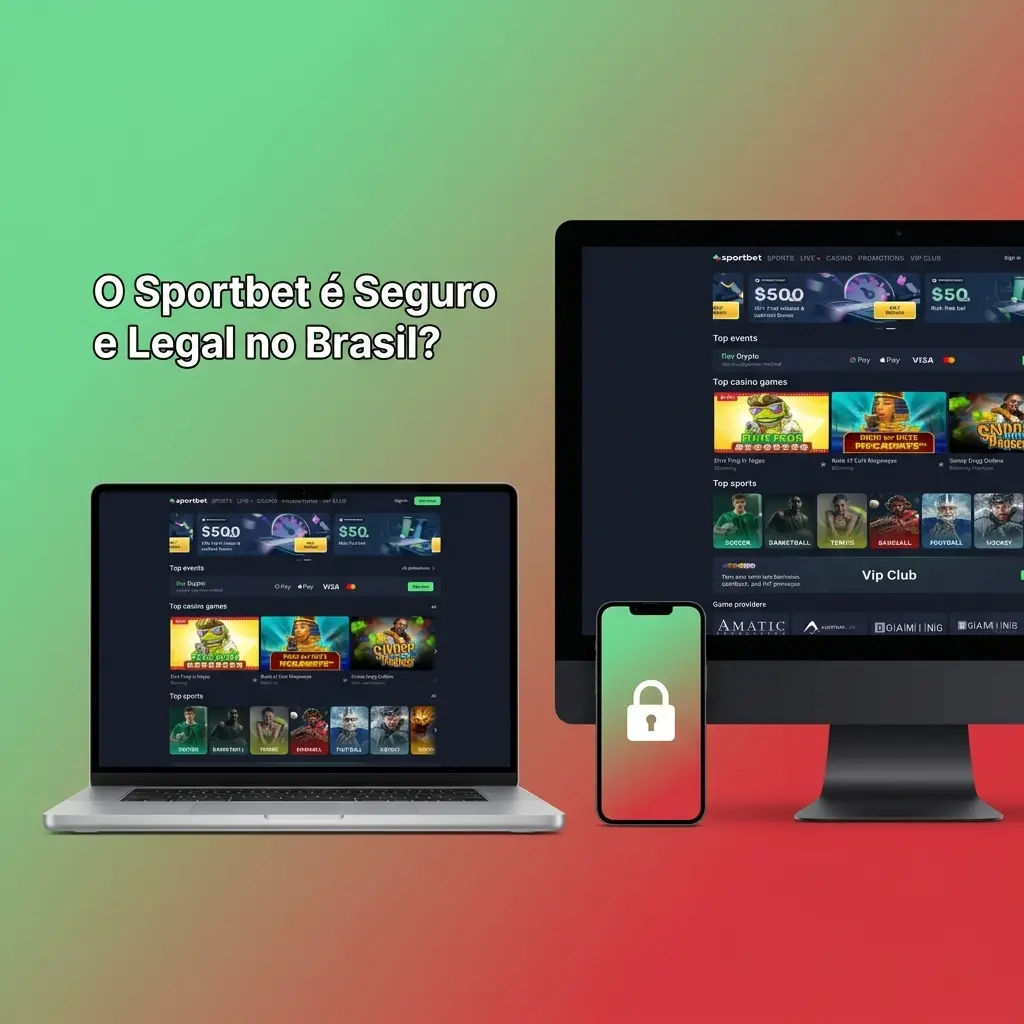 Sportbet licenciado no Brasil pelo Ministério da Fazenda, operando legalmente com criptografia SSL e conformidade com a LGPD