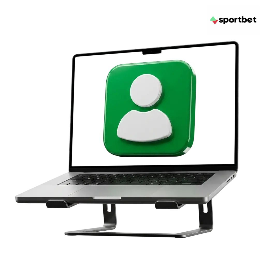 Tela de login da Sportbet com campo de e-mail, senha e acesso seguro via SSL e 2FA