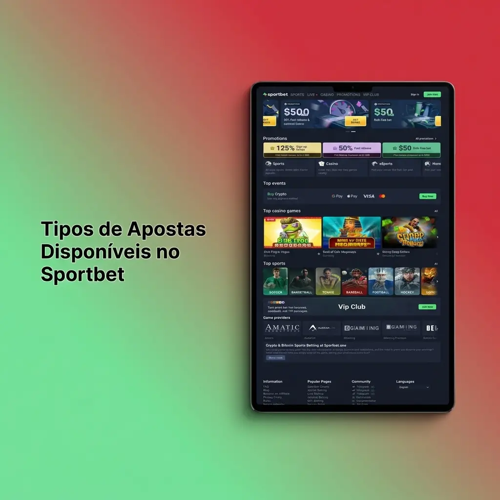 Tipos de apostas no Sportbet: simples, múltipla e sistema explicados para diferentes perfis de jogador